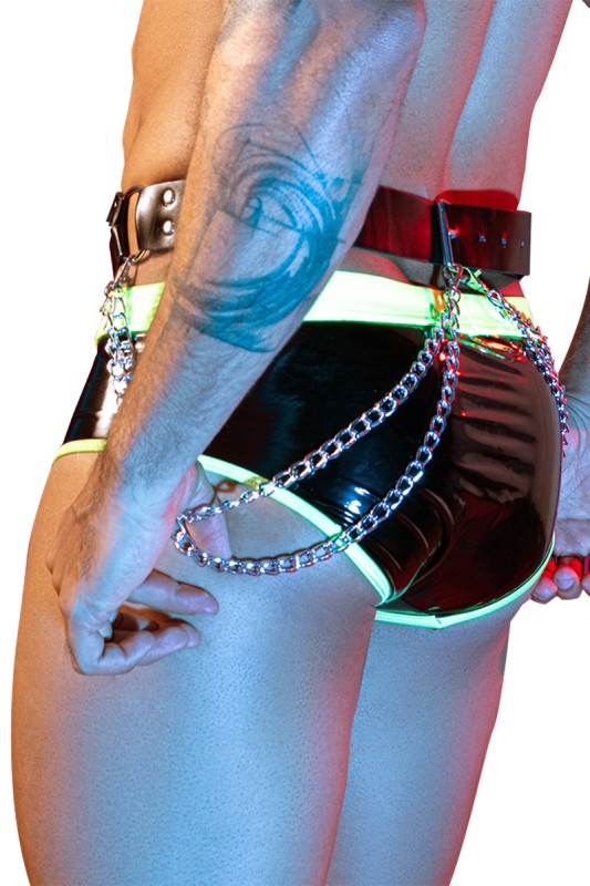 Pantaloni fluo sexy wetlook - J Lingerie | Tentations.ch