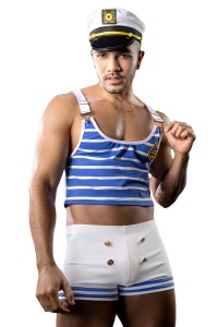 Sexy sailor costume 3 pieces