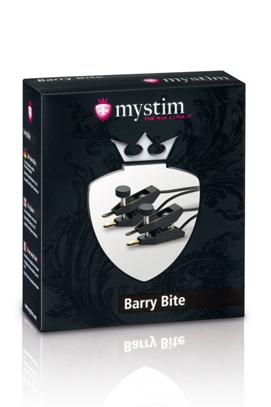 Electro-stimulation clamps Barry Bite - Mystim | Tentations.ch