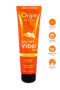 Lubrifiant Lube Tube Vibe (Medium) Pina Colada 100ml