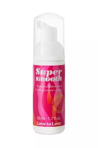 Lubricating foam Super Smooth 50ml - Love to Love | Tentations.ch