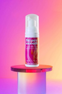 Lubricating foam Super Smooth 50ml - Love to Love | Tentations.ch