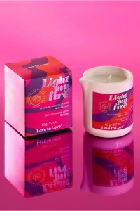 Lotus Flower Massage Candle - Love to Love