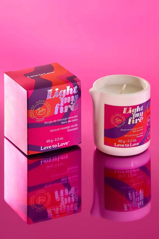 Coconut Massage Candle - Love to Love