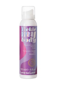 Creamy massage foam - strawberry