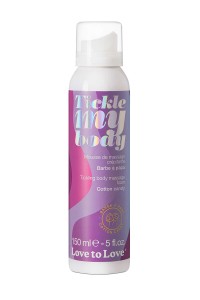 Candyfloss massage foam - Love to Love - Sexshop Tentations