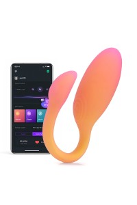 Vibrating egg connected Flamingo Max orange - Magic Motion