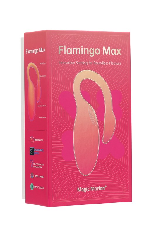 Oeuf vibrant connecté Flamingo Max orange - Magic Motion