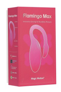 Stimulateur connecté Flamingo Max rose  - Magic Motion