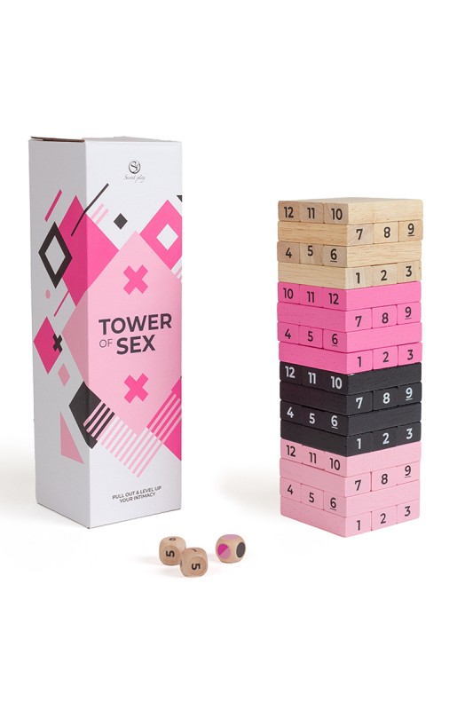 Wooden game Tower of Sex - Secret Play