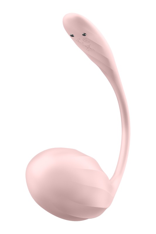 Oeuf vibrant connecté Ribbed Petal rose - Satisfyer