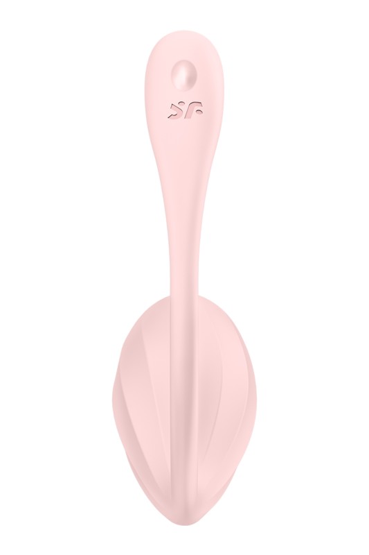 Oeuf vibrant connecté Ribbed Petal rose - Satisfyer