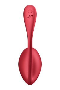 Connected vibrating egg Shiny Petal red - Satisfyer