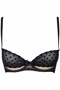 Black bra V-9051 - Axami