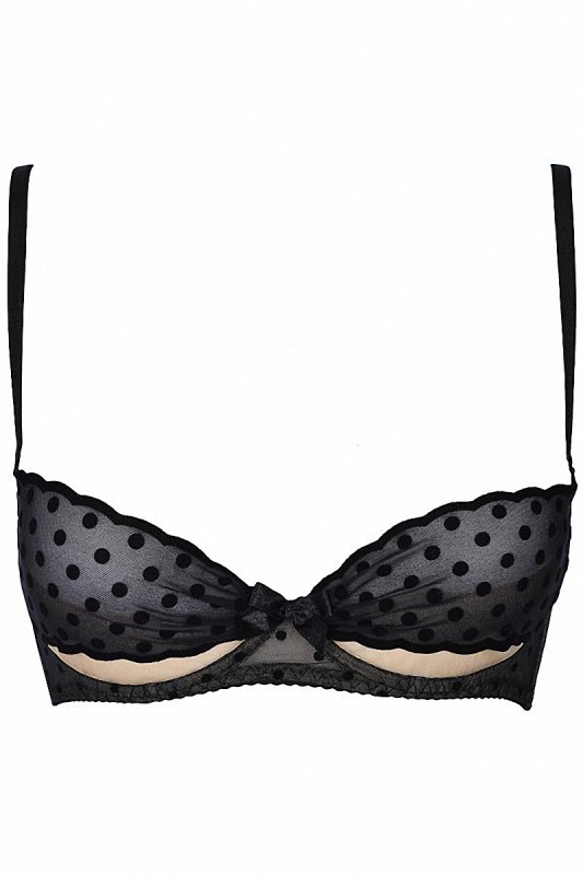 Black bra V-9051 - Axami