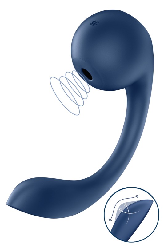 Double Stimulator Pro+ Wave 4 connected - Satisfyer