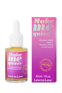 Stimolare clitoride Make Me Quiver 30ml - Love To Love