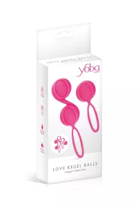 Kit 2 boules de Geisha Yoba - rose