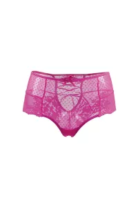 Tanga sexy rose à laçage