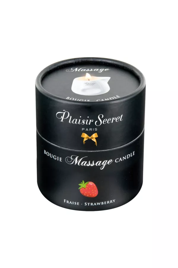 Bougie de massage - Fraise