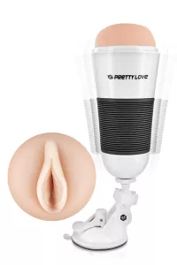 Vibrating masturbator vagina