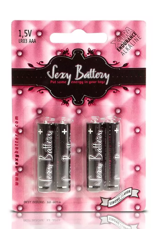 Sextoy-Zubehör - Batterien AAA X4 - Sexy Battery - Online Sexshop Schweiz