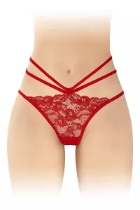 Culotte ouverte  Nadia - rouge