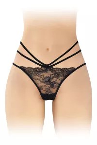 Culotte ouverte  Nadia - noir