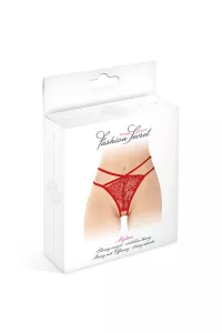 String ouvert Mylene - rouge