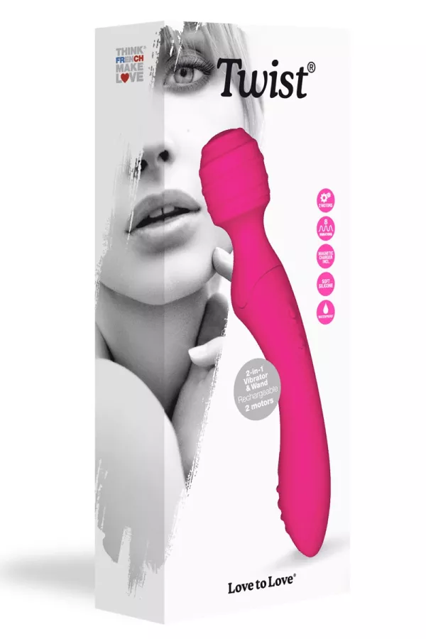 Vibrator 2 in 1 Twist