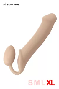 Dildobelt strap-on white XL