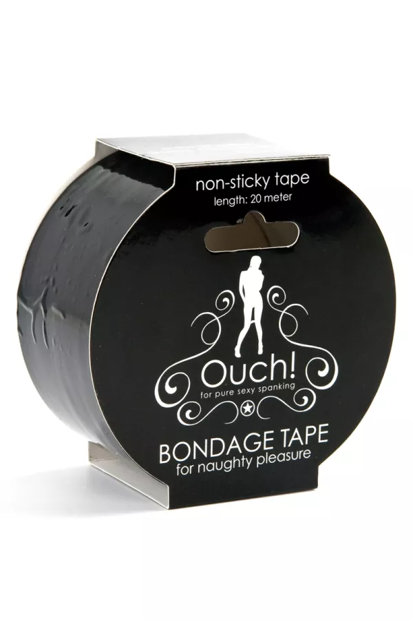 Bondage tape 20 m - black