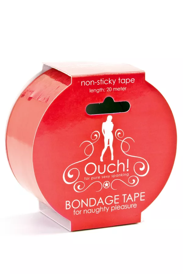 Bondage tape 20 m - red