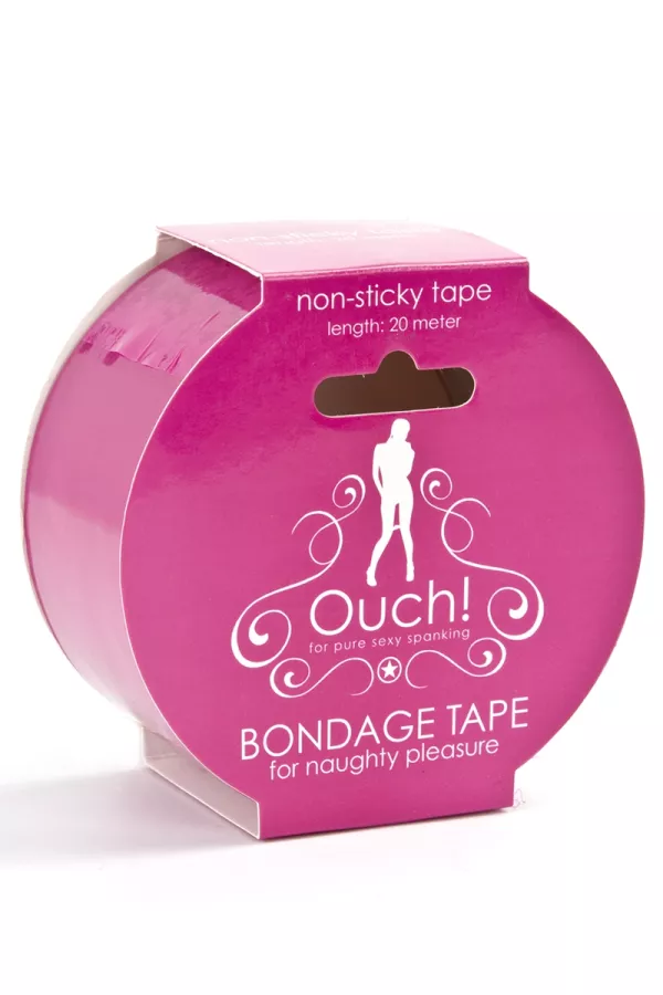 Bondage tape 20 m - pink