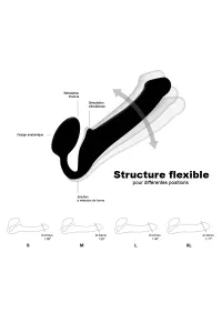 Dildobelt strap black S