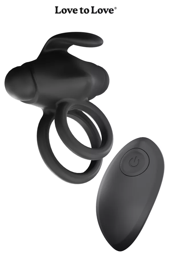 Cockring vibrating remote controlled Mr and Mrs Vibe