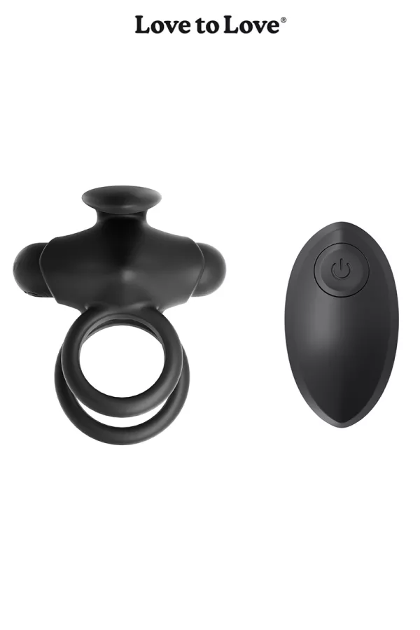 Cockring vibrating remote controlled Mr and Mrs Vibe