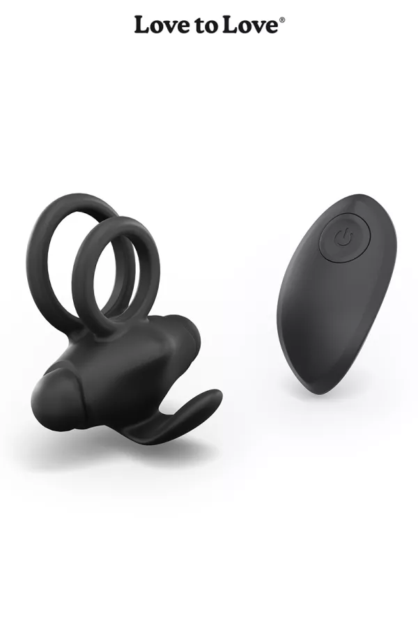 Cockring vibrating remote controlled Mr and Mrs Vibe