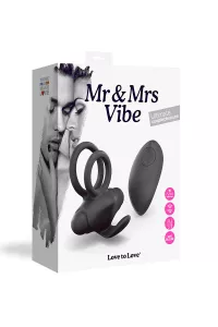 Cockring vibrating remote controlled Mr and Mrs Vibe