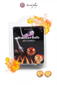 2 Brazilian Balls heat effect