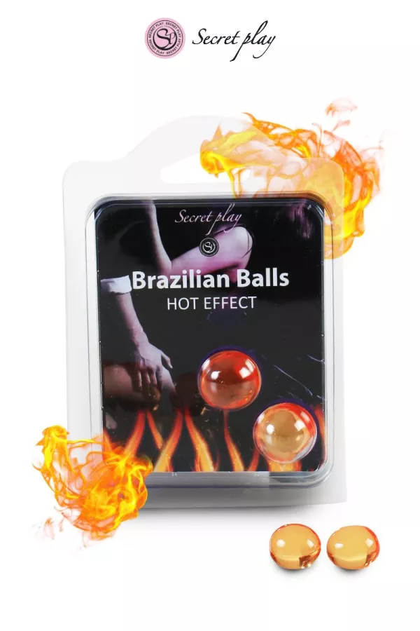 2 Brazilian Balls effet chaleur 