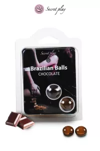 2 Brazilian Balls - chocolate