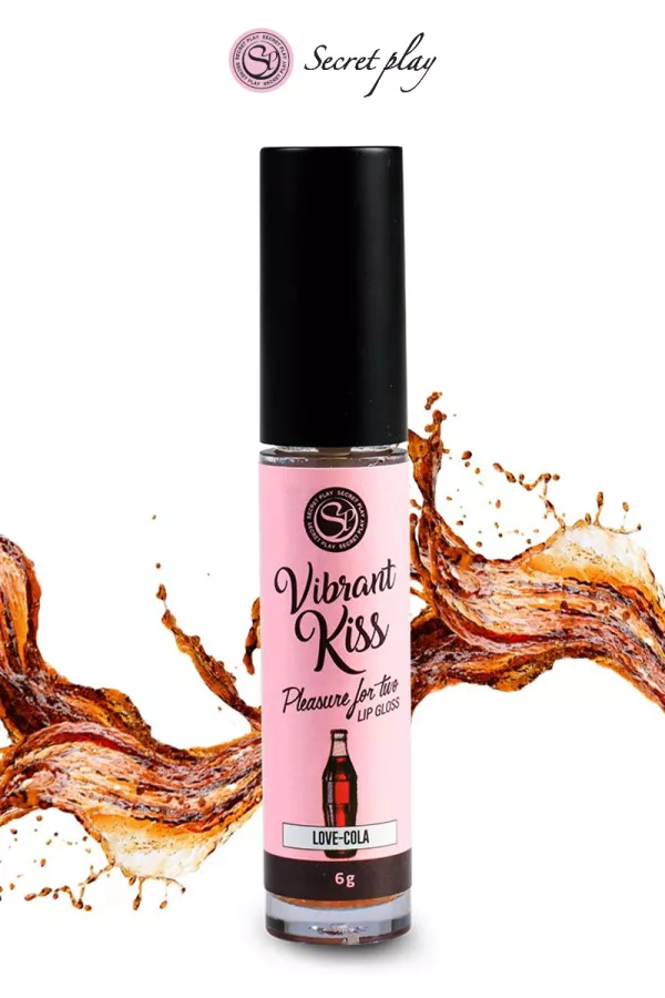 Stimulating lip shine - cola