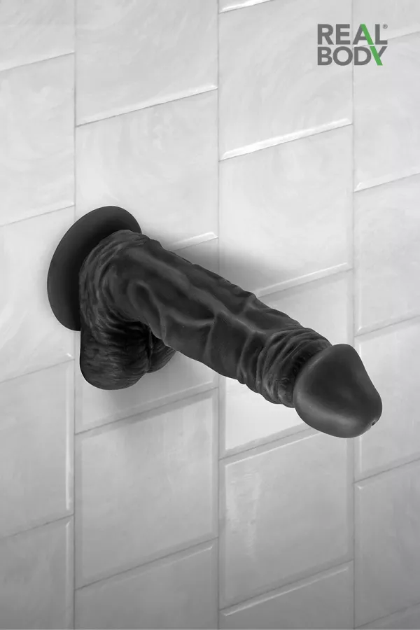 Dildo realistico 23 cm - Real Bruce Nero