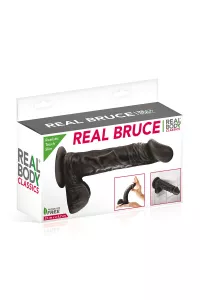 Dildo realistico 23 cm - Real Bruce Nero