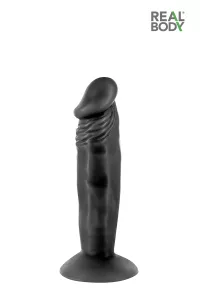 Realistico dildo 16 cm nero - Real Zack