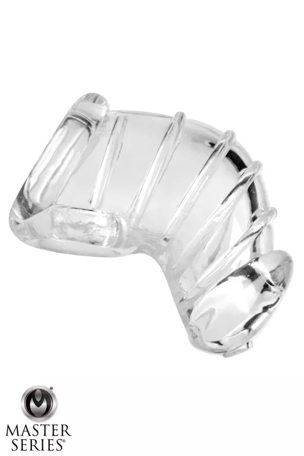 Flexible chastity cage