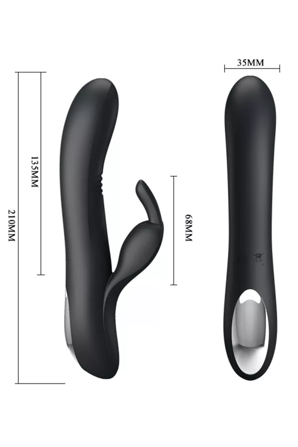 Vibro Rabbit Dylan - schwarz