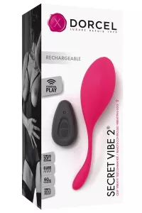 Remote-controlled vibrating egg Secret Vibe 2