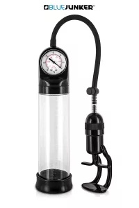 Penis pump with pressure gauge